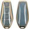 kwmobile Cover Chiave Auto Compatibile con BYD Atto 3 / Sealion / Han / Tang / Dolphin / Seal - Custodia Chiavi Auto Copri Telecomando - Copertina Chiave - Copertura in Silicone TPU
