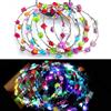 PORFOYO 20 fasce per capelli a LED, con 3 modalità di illuminazione, per matrimoni, feste, festival, compleanno