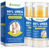 FuzzyUp Crema Piedi Urea 80g, Crema Urea Piedi, Crema Piedi Secchi Screpolati, Crema Piedi Riparatrice con 60% Urea, Trattamento per Talloni Screpolati, Pelle Secca, Calli e Duroni, Idratante Ammorbidente