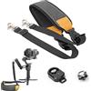 CERFFOOL Kit Base + Tracolla Regolabile per DJI RS4 Pro RS4 RS 3 Cinghia Riduzione del Peso per Gimbal Accessori per Stabilizzatori Cinghia da Collo a Sgancio Rapido