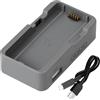 Fahoujs Caricabatterie USB per 2 telecamere Hub ricarica USB veloci Display digitale per droni