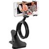 Generic Supporto per telefono, multifunzione, 8,9 cm, morsetto a collo di per auto, supporto per , per cucina, camera da , palestre e comodino