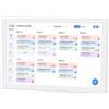 PureBowlic Calendario digitale intelligente da 10,1 pollici, WiFi, 1080p, display IPS e cornice per foto, pianificatore elettronico, bianco, installazione per ufficio (bianco EU)