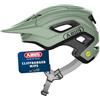ABUS Casco MTB Cliffhanger MIPS - Casco da bicicletta per percorsi più esigenti - con protezione dagli urti MIPS e grandi prese d'aria - per uomo e donna - verde, taglia S