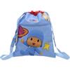 CYPBRANDS Pocoyó, Zaino, Prescolare, Materiale Scuola, Zaino Sacca, Borsa con Corde,Borsa, Multicolore, Prodotto Ufficiale