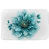 Generico Fiore 3D 1 Tappeto da Bagno in Memory Foam Assorbente e Antiscivolo, Design Moderni, Microfibra Morbida e Lavabile, Asciugatura Rapida, Ultra Confortevole - S