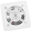 Generic Ventilatore per Montaggio a Parete con Ventola di Scarico per Finestra a Basso Rumore per Bagno, Garage 25 W 220 V