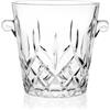 Paysky Secchielli per ghiaccio per feste, in vetro trasparente, 2 litri, per bevande e feste, per uso alimentare, perfetti per bottiglie di vino, champagne o birra