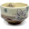 aquanaut Mino Ware Matcha ciotola Chawan Clematis Dia 9 cm Made in Japan