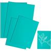 Yuuchoringee Set di 4 fogli di linoleum da stampa linoleum in formato A5 e A6, blocchi flessibili verdi per stampe, francobolli e progetti artistici (2A5+2A6)