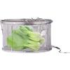 Generic Cestino per salamoia, 330 g, multiuso, infusore per condimenti in acciaio, cestino per spezie da cucina, resistente per contenitore, utensile da cucina per conservazione, drenaggio e lavaggio