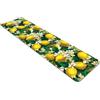 Comart - Tappeto Cucina Austin - Impermeabile - Antiscivolo - Antimacchia - Lavabile in Lavatrice - Passatoia in Poliestere - per Corridoio e Cucina - Made in Italy - Limoni - 50x270 cm