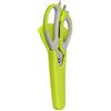 seaNpem Simple Health, set di forbici da cucina multifunzione e coltelli, forbici da cucina resistenti per pollo, carne, verdure, pesce, erbe, pollame, forbici da cucina in acciaio inox, colore verde Green