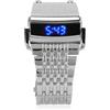 Cyrank Orologio Uomo Digitale, Orologio Digitale Fashion Uomo Semplice Minimalista Alla Moda Con Display Digitale A LED Orologio Da Uomo Per Il Lavoro Quotidiano Ufficio