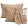 DEGREES HOME Federa per Cuscino in Microfibra Extra Morbida e Traspirante - Set da 2 Federe Anallergiche e Antipiega - Misura 65 x 65 cm