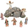 Fun Express Easter Christ Resurrection Set 8 Pc Collection Decor