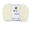 Lion Brand Yarn Company 202-098 Basic Stitch - Gomitolo di filato anti pelucchi, colore ecru, una matassa