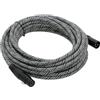 Rayzm Cavo Microfono XLR 7,6 m, Maschio-Femmina, 3 Poli, Cavo Microfono Bilanciato Intrecciato per Preamplificatore, Mixer, Altoparlante, Podcast