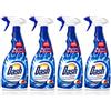 Generico Dash Smacchiatore Spray Diamond Bright 750ml x4 - Smacchiatore Potente per Bucato, Azione Istantanea, Rimuove Macchie Difficili, Bianchi e Colorati, Tecnologia Oxifoam