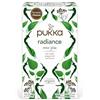 Pukka Herbal Tea Radiance, Senza Caffeina, Ingredienti Sostenibili, Infuso Botanico, 20 Filtri
