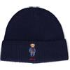 Polo Ralph Lauren Berretto da Uomo in Denim Tinta Unita, Blu Navy Classico, Taglia Unica