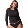 GISELA Maglia termica a maniche lunghe Thermal 1/0146, Nero , L