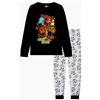 FIVE NIGHTS AT FREDDY'S Set pigiama per bambini, con licenza ufficiale FNAF, nero, età 5-13 anni, Nero , 5-6 Years