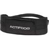 ACTIFDOG Cintura Canicross, corsa a piedi, passeggiata con cane, molto leggera, a mani libere, regolabile, logo riflettente (M: 80-100 cm, nero)