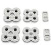 RuiLing 2Set Pulsante In Gomma Conduttiva Pad Silicone Dpad Parte di Ricambio per NDSL/DSL/Nintendo DS Lite Riparazione Gioco