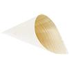 PAPERLYNEN PAL CAPS PZ 50 Coni per Finger Food 7 X 19,5 CM in Legno di Pino Wood Pine Cone Coni per MOZZARELLINE, FRITTI, FRITTURE di Pesce E Verdure