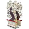 VESTA Profumatore Bonsai Gelsomino - Fragranza Anima by Chiara Firenze - Bianco - 200 ml - Cristallo Acrilico - Lavorazione Artigianale - Idea Regalo - Made in Italy