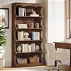 Tribesigns Libreria a 6 ripiani, alta 180 cm, Scaffale indipendente con ripiani portaoggetti, scaffale aperto per ufficio, scaffale espositivo in legno per soggiorno, camera da letto