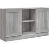 vidaXL Credenza Grigio Sonoma 120x30,5x70 cm in Legno Multistrato
