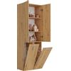 3E 3xE living.com Mobile Bagno Bagnoli DD 2K Rovere Artigiano P: 30 cm, A: 174 cm, L: 60 cm