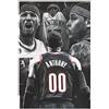 TSALF Stampe Quadri Senza Cornice Carmelo Anthony Poster Basket 2 Canvas Camera da Letto Wall Art Picture Stampa Uffici Room Decor Regali 60x90cm