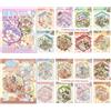 LuminCross Libro Adesivi 3D Pocket - 16 Scene Miniature DIY Casa Cosy, Album Creativo con Adorabili Animali, Kit Fai da Te Creativo, Miniature Ambientazione Pocket, Sticker Therapy, Adesivi Kawaii e Scenario 3D