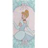 Jay Franco Kids Disney Princess Cenerentola Telo Mare 100% Cotone - 71 x 147 cm Asciugamano Super Morbido, Piscina e Viaggio, Prodotto con Licenza Ufficiale, Multicolore