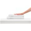 COGAL® - Set Asciugamani 620 gr/mq Modello Ranger Plus - 40x60 cm + 60x100 cm - Spugna 100% Cotone, con Riccio Alto, Morbido e Ultra Assorbente - BIANCO