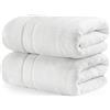 Utopia Towels Set 2 Asciugamani Ospiti 81 x 203 cm, 100% Cotone, Bianco | Asciugamani Da Bagno, Lenzuola Da Bagno, Con Gancio, Altamente Assorbente, 100% Cotone
