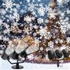 Charmofun Proiettore Natale Esterno, tre teste dinamica LED fiocchi di neve proiettore con Timer, Impermeabile Illuminazione natalizia Decorazioni esterna per giardino finestra parete (Snow)