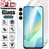 AIHNBG 5-1 pezzi in vetro temperato per Samsung Galaxy A56 A36 A26 protezione schermo su vetro Samsung A06 A16 4G 5G