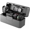 DJI Microfono Wireless DJI Mic 3 Originale, Microfono Lavalier con Cancellazione del Rumore, 400m, Registrazione 48kHz 32-bit Float per Vlog, Live, Fotocamera, Telefono, Interviste