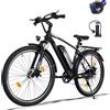 AVDLEU Bicicletta Elettrica AVDL EU 27.5" per Adulti, E-Bike con Motore da 350W e Batteria da 36V 10.4Ah, Bici da Pendolare 25KM/H, Autonomia 30-50KM