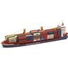 MOOKEENONE Modello di nave da carico polacco in scala 1:400, modello di nave da carico di Danzica, fatto a mano, modello fai da te (kit smontato)