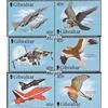 Prophila Collection Gibilterra 978-983 Coppie (Completa Edizione) MNH ** MNH 2001 Combat Aircraft - Rapaci (Francobolli per i Collezionisti) Uccelli