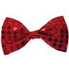 Bristol Novelty Red Sequin Bow Tie