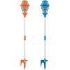 Generico Macchina per bolle per bambini - Giocattolo soffiatore di bolle in piedi, gioco su prato da 92 cm | Creatore automatico di spray per feste in parchi, spiagge, cortili, struttura in ABS resistent