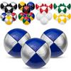 Juggle Dream Set di 3 Palline da Giocoleria Professionali, con Video di Apprendimento Online, Perfette per Principianti ed Esperti (Argento/Blu)