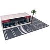 Outland Models Scenario di modelli di Outland per la commercializzazione di auto di modello/esposizione dell'automobile Showroom 1:64 S scala