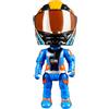 Generico d'azione motociclistica - Giocattolo robot mobile, modello Mini Rider, statua da collezione snodabile congiunta, statuetta di trasformazione con design in stile meccanico | di motociclet